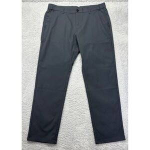 Jack Archer Mens 35x29 Jetsetter Tech Pants Deep Blue Straight Stretch Chino New